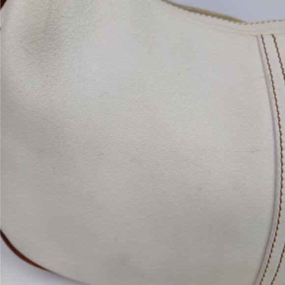 Coach VTG Legacy West Zoe Shoulder Bag Cream/Brown K2W-9342 October 2002 Y2K - Picture 9 of 10